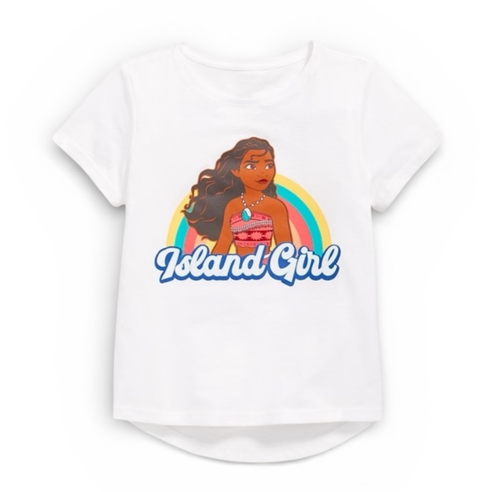 Kids Disney Moana "Island Girl" T-Shirt - Size XL 14/16 - NWT